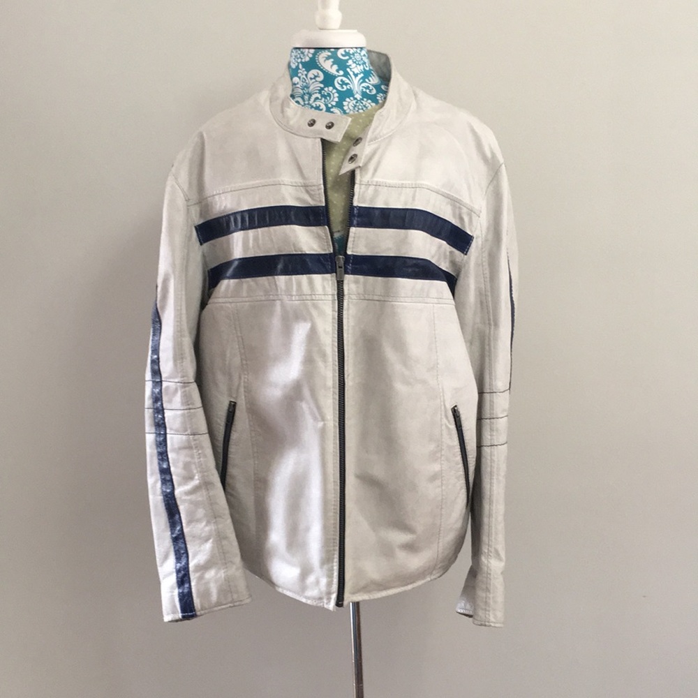 Wilsons Leather M Julian Leather Motorcycle Jacket